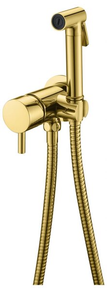 Гигиенический душ со смесителем Boheme Uno 467-G цвет золото