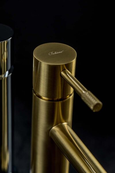 Смеситель Boheme Uno 461-MG Matt Gold для раковины