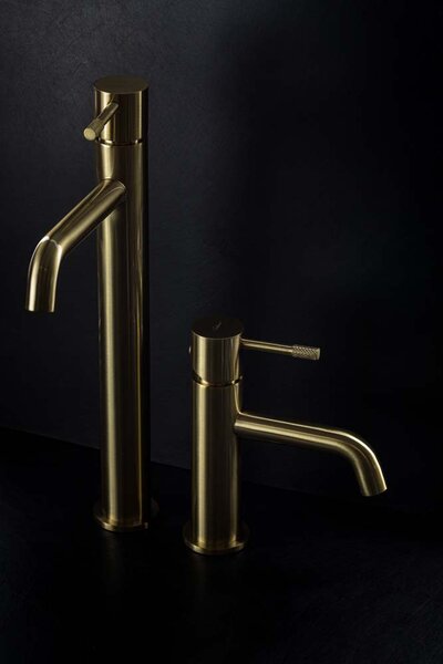 Смеситель Boheme Uno 462-MG Matt Gold для раковины высокий