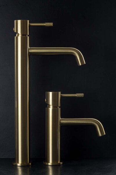 Смеситель Boheme Uno 462-MG Matt Gold для раковины высокий
