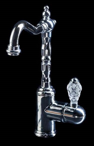 Смеситель для раковины высокий Boheme CRYSTAL Хром (одноручковый) 262-CRST