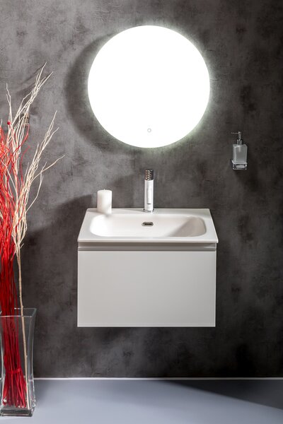 Раковина Armadi Art Vallessi 60 см, белый матовый, 838-060-W