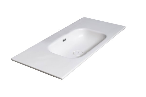 Раковина Armadi Art Vallessi 80 см, белый матовый, 838-080-W
