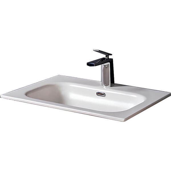 Раковина Armadi Art Vallessi 60 см, белый матовый, 838-060-W