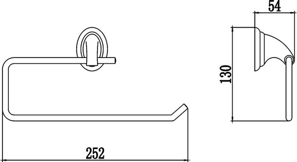 Держатель для бумажных полотенец Savol 31 (S-L03152)