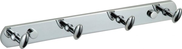 Планка с крючками (4 крючка) Savol (S-003254) в упаковке 2 шт