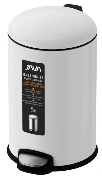 Ведро с микролифтом JAVA 5 л S-885-5W