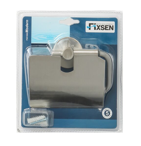 Бумагодержатель FIXSEN Modern с крышкой FX-51510