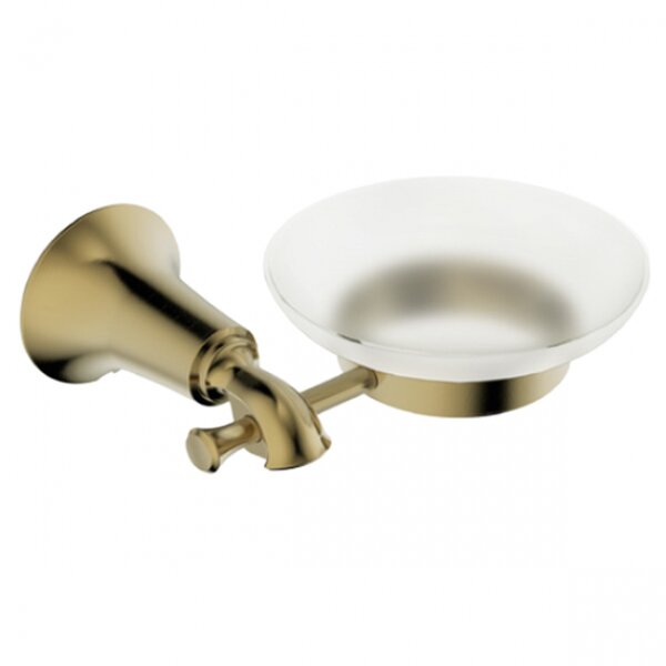 Держатель мыльницы (стекло) KAISER бронза (KH-4003)