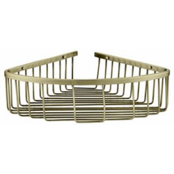 Полка настенная угловая KAISER 202*202*80 Bronze/нерж (KH-5021)