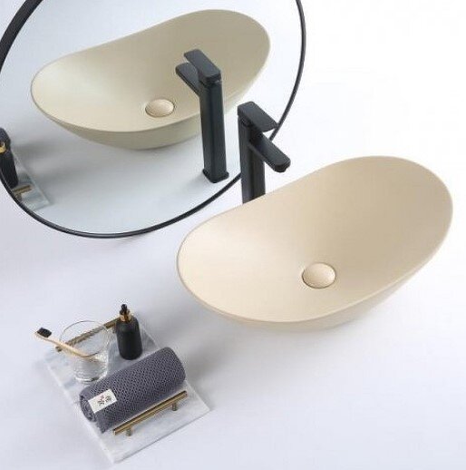 Накладная раковина BelBagno BB1404-H316 размер 41х41