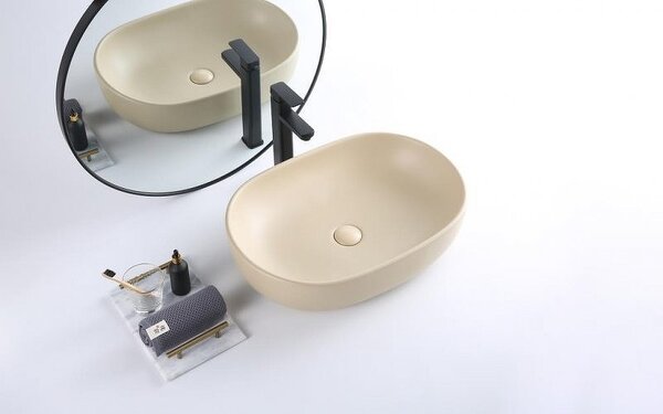 Накладная раковина BelBagno BB1084-H316 размер 60х42