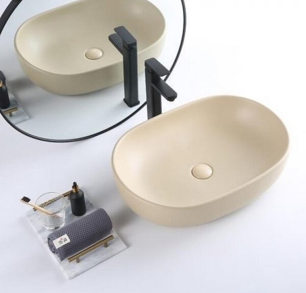Накладная раковина BelBagno BB1084-H316 размер 60х42