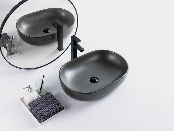 Накладная раковина BelBagno BB1084-H311 размер 60х42