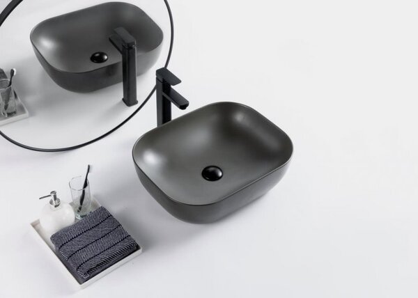 Накладная раковина BelBagno BB1302-H311 размер 50х40