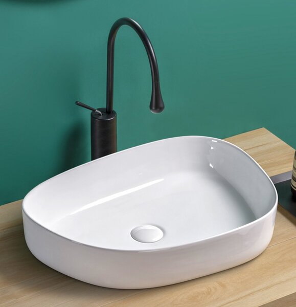 Накладная раковина BelBagno BB1435 размер 54,5х41,5