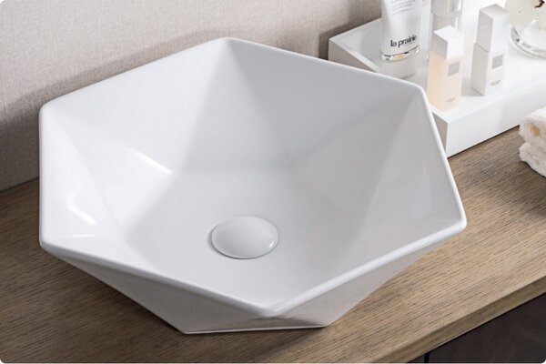 Накладная раковина BelBagno BB1344A размер 48,5х41,5