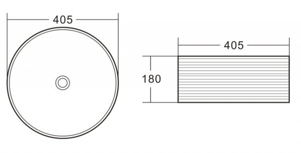 Накладная раковина BelBagno BB1406 размер 41х41