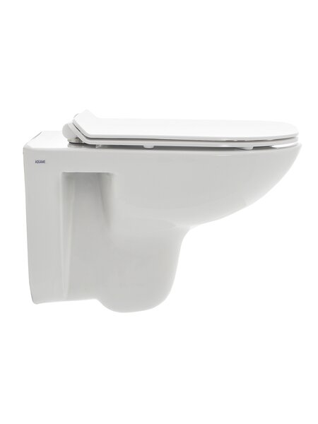 Унитаз подвесной AQUAme AQM2008 с сиденьем SoftClose, технология смыва Rimless. 530x355x360