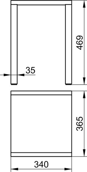 Табурет для ванной Keuco Plan 14982 010051
