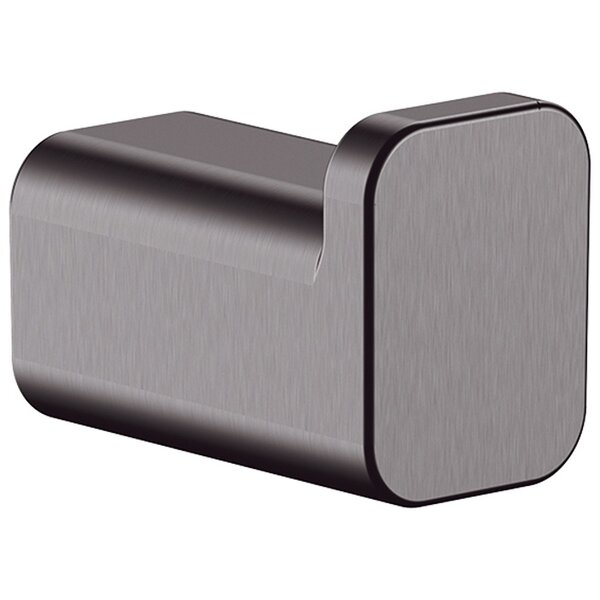 Крючок AddStoris Hansgrohe 41742340, шлифованный черный хром