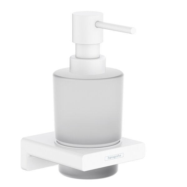 Диспенсер для жидкого мыла AddStoris Hansgrohe 41745700, матовый белый