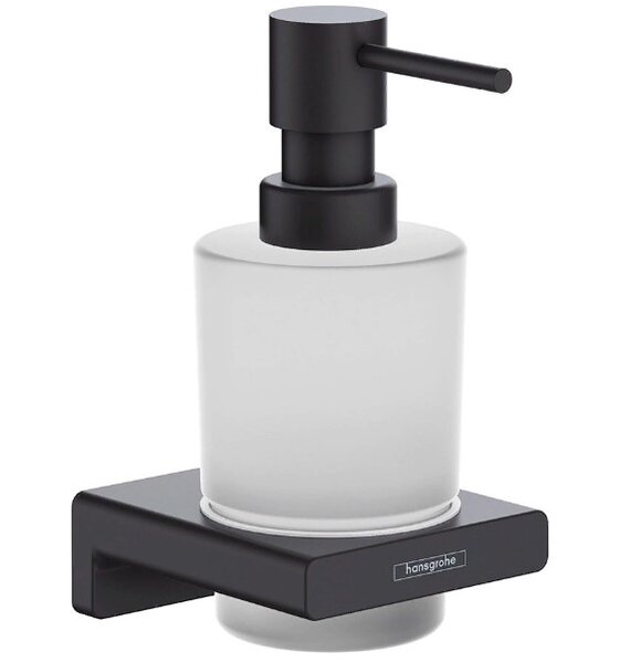Диспенсер для жидкого мыла AddStoris Hansgrohe 41745670, матовый черный