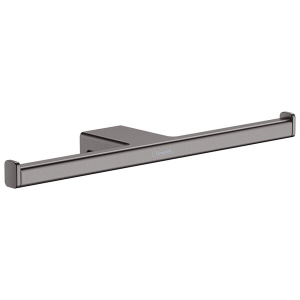Держатель для запасных рулонов Hansgrohe AddStoris 41748340 шлифованный черный хром