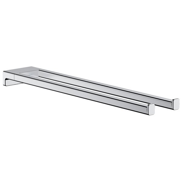 Двухрожковый держатель полотенец AddStoris Hansgrohe 41770000, хром