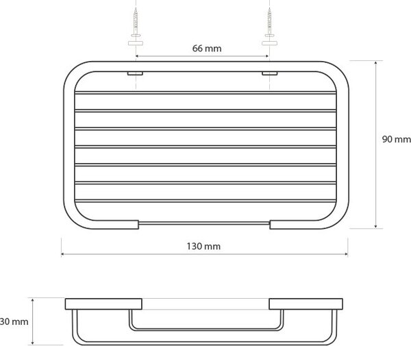 Полочка Bemeta CYTRO 146208302