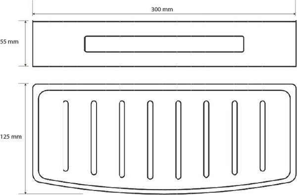 Полочка Bemeta CYTRO 146208036