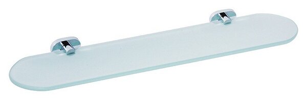 Полочка стеклянная Bemeta OVAL 118402031 хром