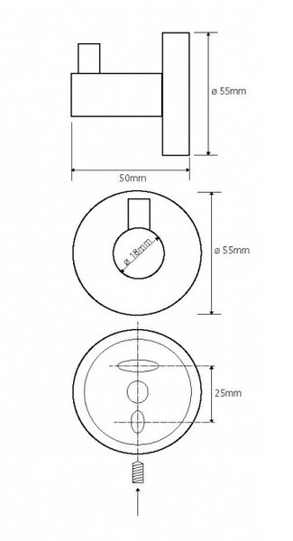 Крючок Bemeta NEO 104106025
