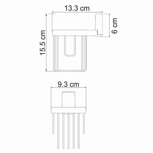 Держатель освежителя воздуха WasserKRAFTExter K-5200 K-5245