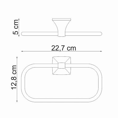 Полотенцедержатель WasserKRAFT Wern K-2500 K-2560