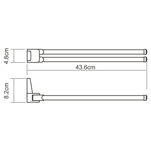 Полотенцедержатель WasserKRAFT Lopau K-6000 K-6031