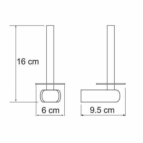 Держатель туалетной бумаги WasserKRAFT Berkel K-6800 K-6897