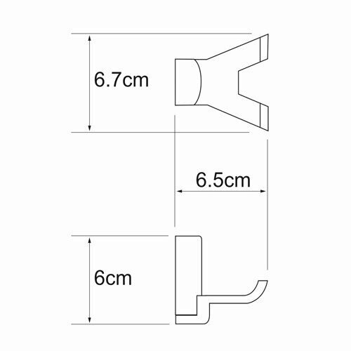 Крючок двойной WasserKRAFT Leine K-5000 K-5023D