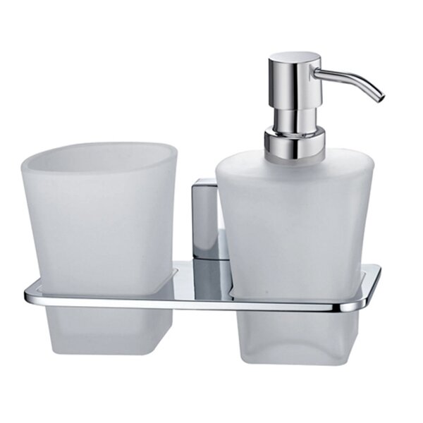 Держатель стакана и дозатора WasserKRAFT Leine K-5000 K-5089