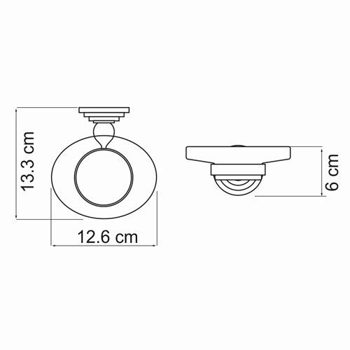 Мыльница WasserKRAFT Ammer K-7000 K-7029