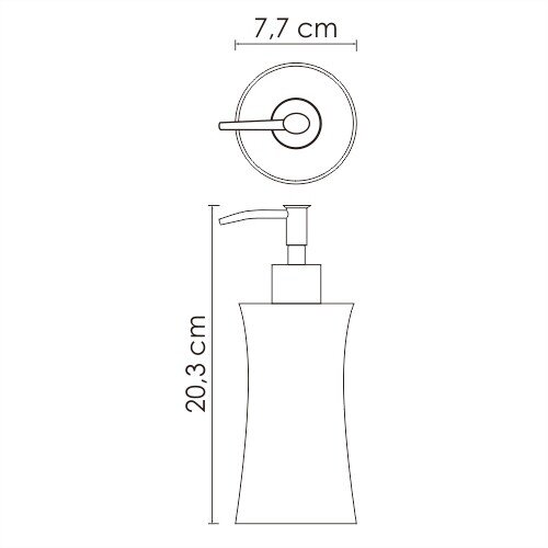 Дозатор для жидкого мыла WasserKRAFTK-7600 K-7699