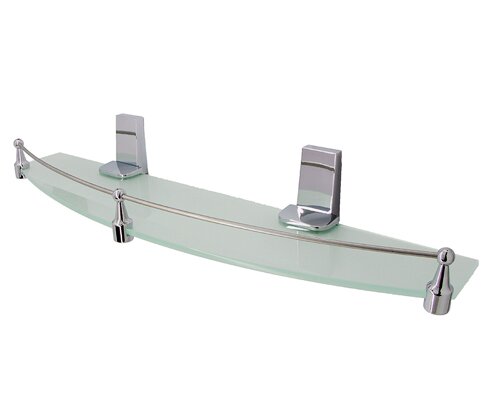 Полка стеклянная с бортиком WasserKRAFT Lopau K-6000 K-6044