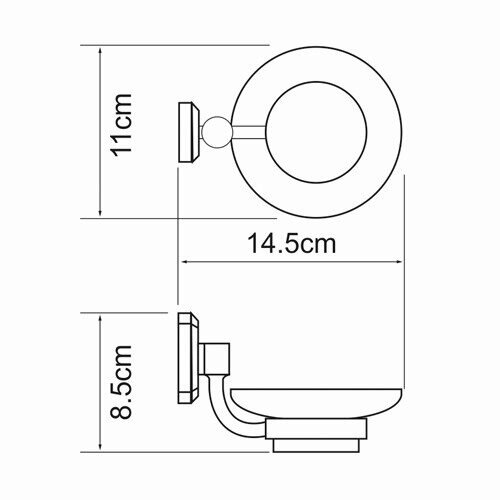 Мыльница WasserKRAFT Oder K-3000 K-3029