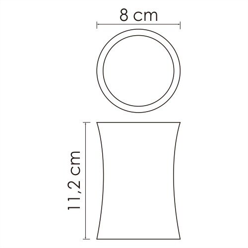 Стакан для зубных щеток  WasserKRAFT K-7600 K-7628