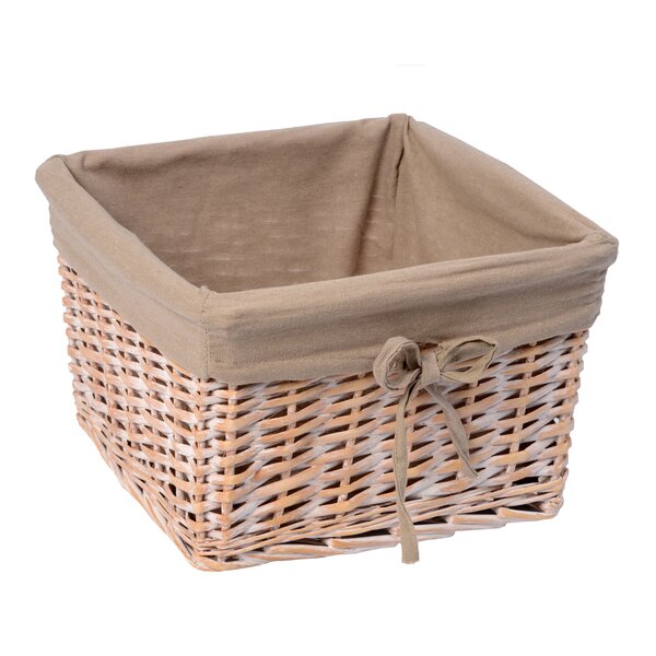 Плетеная корзина для белья WasserKRAFT Kammel WB-180 WB-180-L Размер: 38 х 38 х 24 см