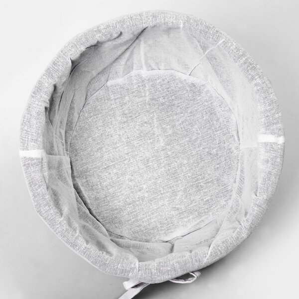 Плетеная корзина для белья WasserKRAFT Donau WB-530 WB-530-L Размер: 28 х 28 х 11 см
