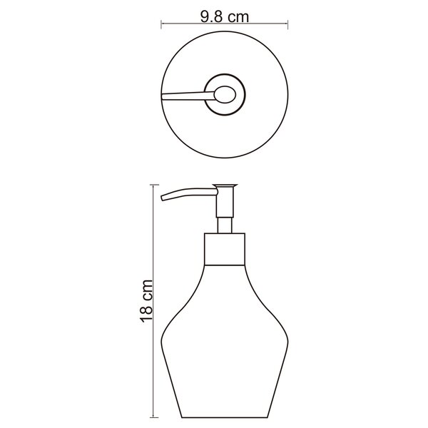 Дозатор для жидкого мыла WasserKRAFT K-4600 K-4699