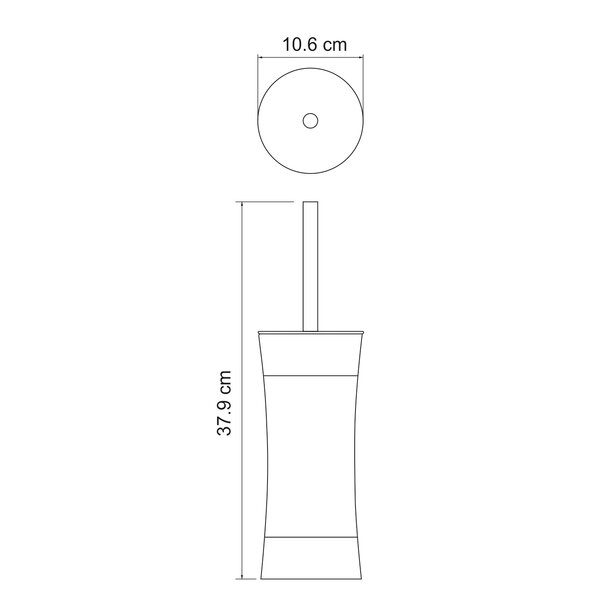 Ершик для унитаза WasserKRAFT K-7500 K-7527