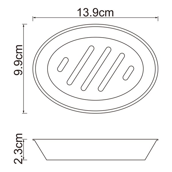 Мыльница WasserKRAFT K-6700 K-6729
