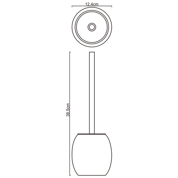 Ершик для унитаза WasserKRAFT K-6700 K-6727